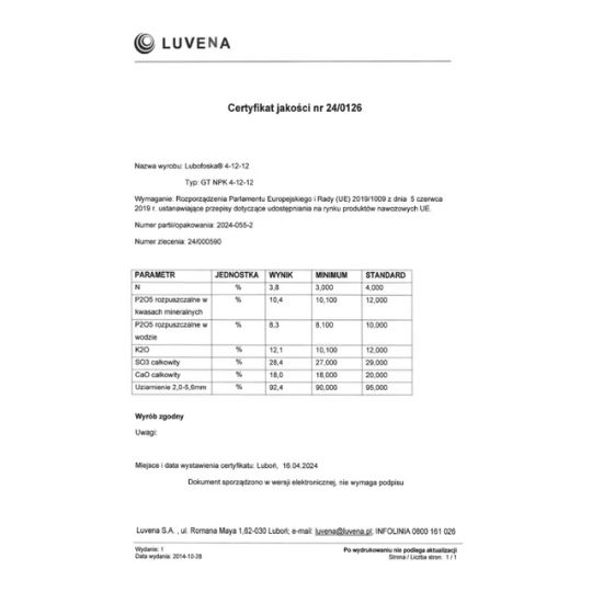 LUBOFOSKA 4-12-12 3